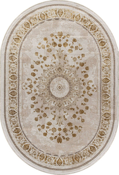Изображение товара Ковер Arda Zarina A123B-OVAL-CREAM-GOLD FDY (1.6x2.3)