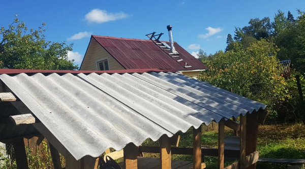 Изображение товара Шифер хризотилцементный КМБ-Восток волнистый СВ-40/150-8 1750x1130x5.8мм