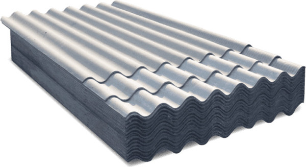 Изображение товара Шифер хризотилцементный КМБ-Восток волнистый СВ-40/150-8 1750x1130x5.8мм
