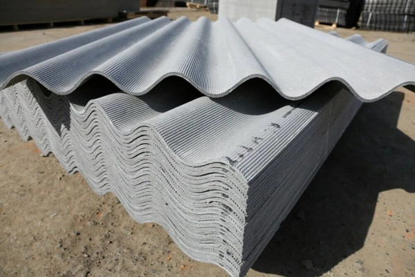 Изображение товара Шифер хризотилцементный КМБ-Восток волнистый СВ-40/150-8 1750x1130x5.8мм