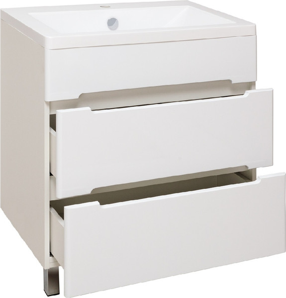 Изображение товара Тумба с умывальником Runo Парма 75 + Omega 75 (напольная)