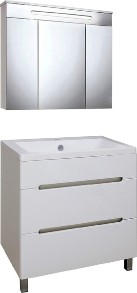 Изображение товара Тумба с умывальником Runo Парма 75 + Omega 75 (напольная)