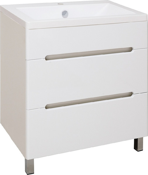 Изображение товара Тумба с умывальником Runo Парма 75 + Omega 75 (напольная)