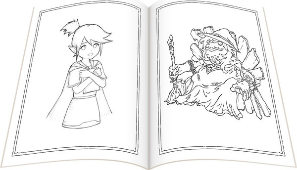 Изображение товара Раскраска Мир Хобби Зачарованная / 751867, мягкая обложка