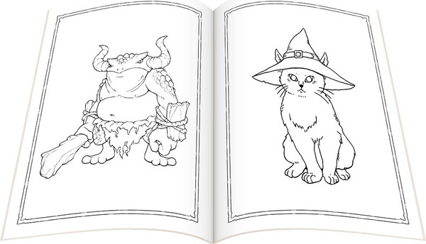 Изображение товара Раскраска Мир Хобби Зачарованная / 751867, мягкая обложка