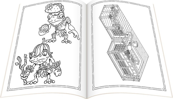 Изображение товара Раскраска Мир Хобби Зачарованная / 751867, мягкая обложка