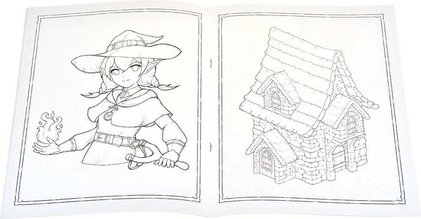 Изображение товара Раскраска Мир Хобби Зачарованная / 751867, мягкая обложка