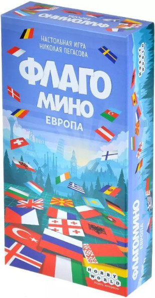 Изображение товара Настольная игра Мир Хобби Флагомино. Европа / 952073