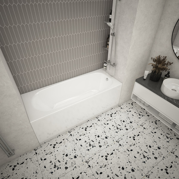 Изображение товара Ванна акриловая МетаКам Storm 150x70