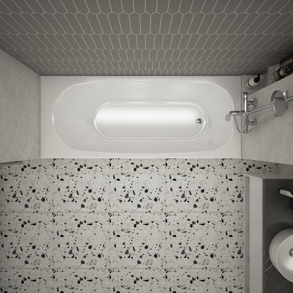 Изображение товара Ванна акриловая МетаКам Storm 150x70