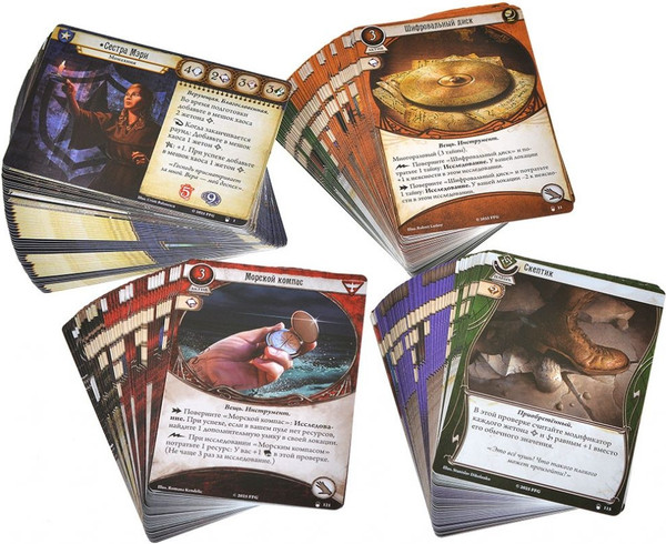 Изображение товара Дополнение к настольной игре Мир Хобби Ужас Аркхэма. Заговор в Инсмуте. Сыщики / 952062