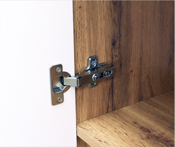 Изображение товара Шкаф-пенал для ванной Doratiz Сицилия 40 / 2712.312 (дуб вотан, подвесной)