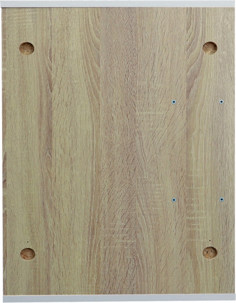 Изображение товара Зеркало Doratiz Доминикана 57 / 2711.176 (белый/дуб сонома, с полками)