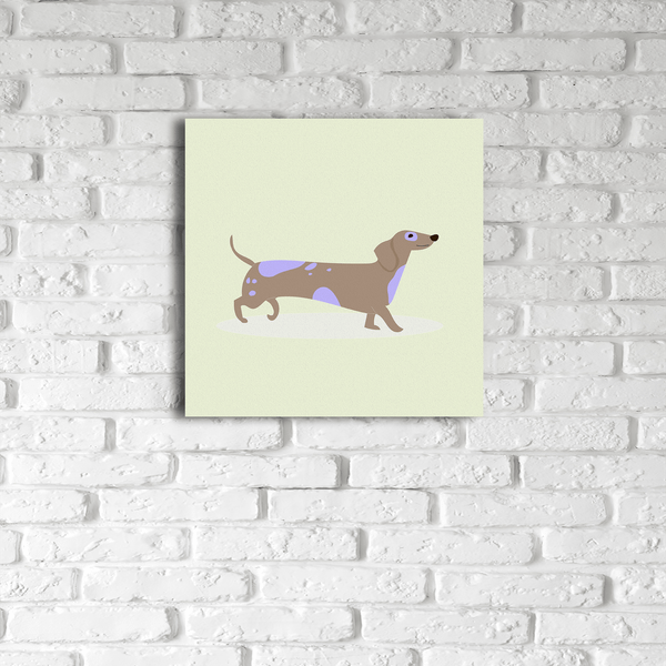 Изображение товара Картина Stamprint Такса 1 / CD008 (35х35см)