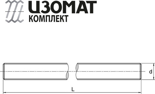 Изображение товара Шпилька Изомат-комплект М30 2000