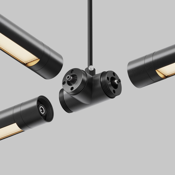 Изображение товара Коннектор для трековой системы Maytoni Shelf CA015TC-P-B