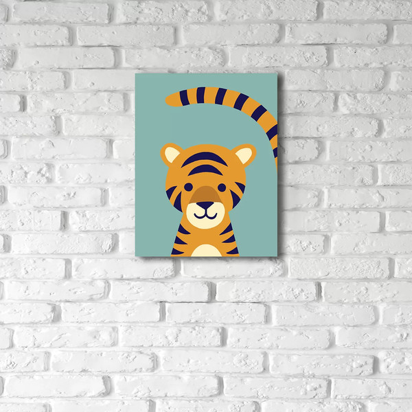 Изображение товара Картина Stamprint Усатый полосатый / CD012 (45х35см)