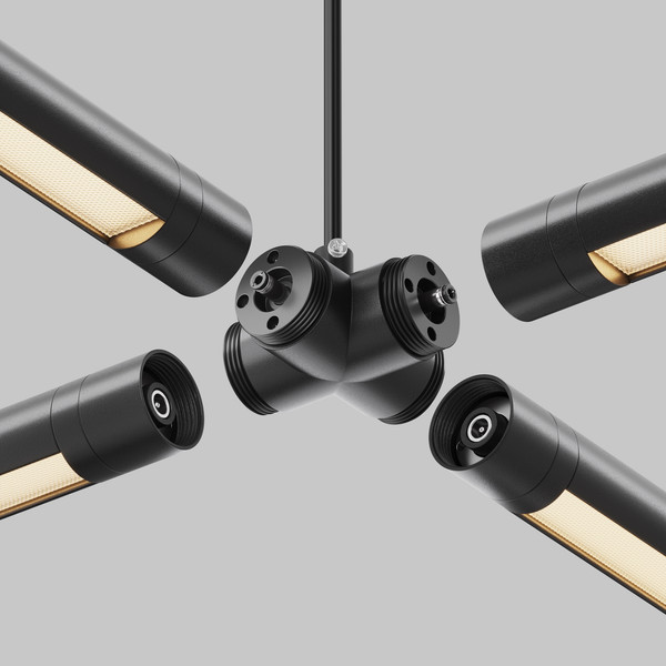 Изображение товара Коннектор для трековой системы Maytoni Shelf CA017TX-P-B