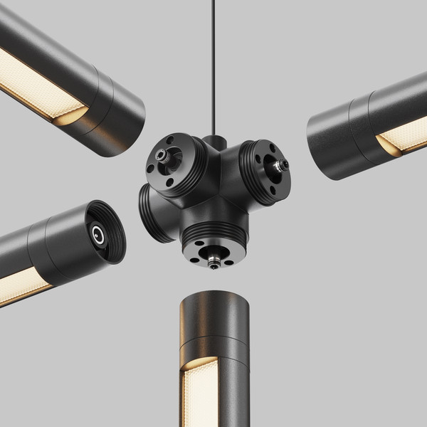 Изображение товара Коннектор для трековой системы Maytoni Shelf CA019L4C-B