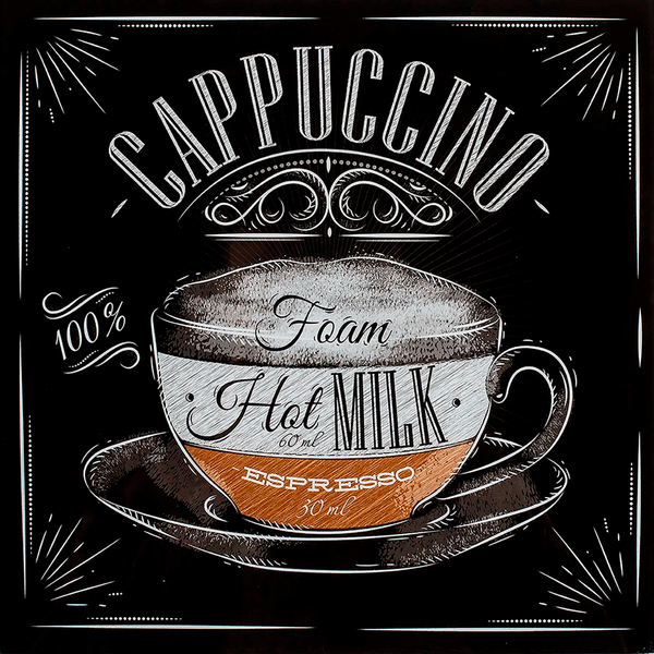 Изображение товара Картина Stamprint Капучино / КС021 (35х35см)