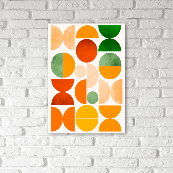 Изображение товара Картина на стекле Stamprint Геометрия AR101 (70х50см)