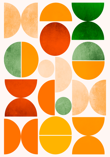 Изображение товара Картина на стекле Stamprint Геометрия AR101 (70х50см)