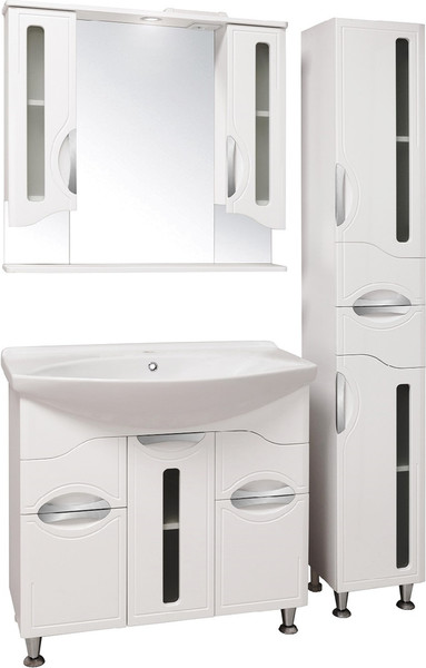 Изображение товара Тумба с умывальником Runo Толедо 75 + Стиль 75 (напольная)