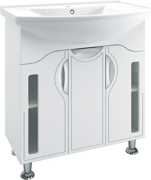 Изображение товара Тумба с умывальником Runo Толедо 75 + Стиль 75 (напольная)