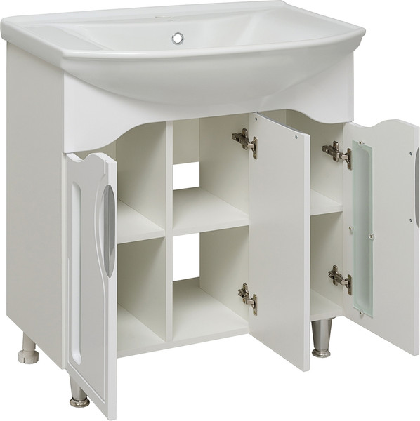 Изображение товара Тумба с умывальником Runo Толедо 75 + Стиль 75 (напольная)