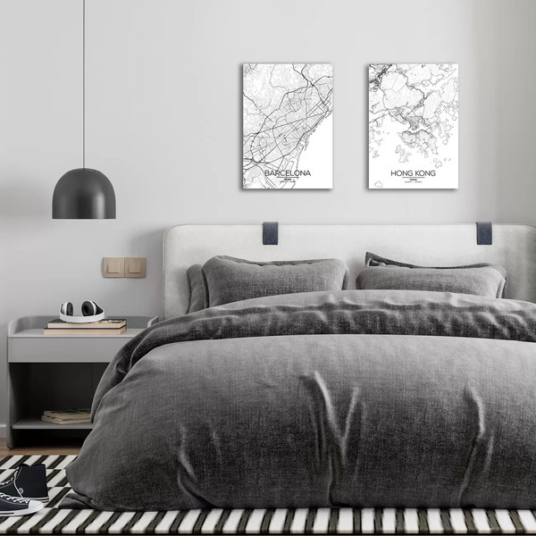 Изображение товара Картина на стекле Stamprint Гонконг ST043 (70х50см)