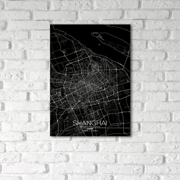 Изображение товара Картина на стекле Stamprint Шанхай ST045 (70х50см)