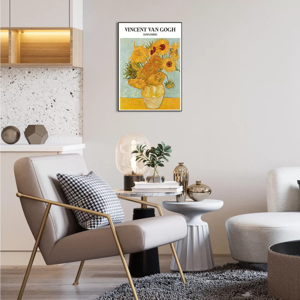 Изображение товара Картина на стекле Stamprint Подсолнух PT036 (70х50см)