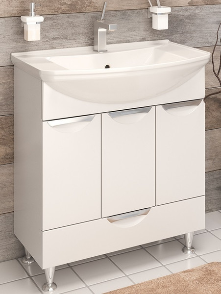 Изображение товара Тумба с умывальником Runo Барселона 75 + Стиль 75 (напольная)