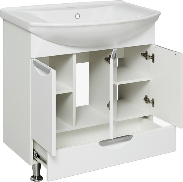 Изображение товара Тумба с умывальником Runo Барселона 75 + Стиль 75 (напольная)