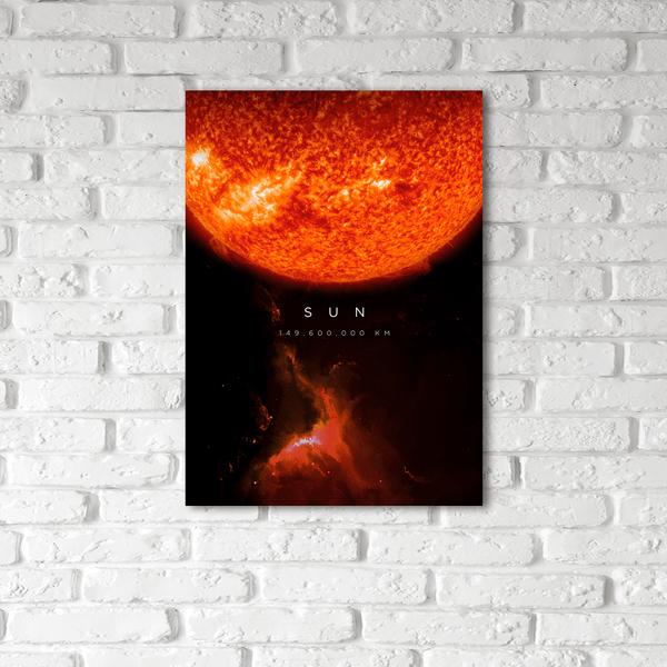 Изображение товара Картина на стекле Stamprint Солнце SC008 (70х50см)