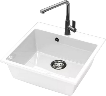 Изображение товара Мойка кухонная Marrbaxx 44/G31 / F044G031 (белый)