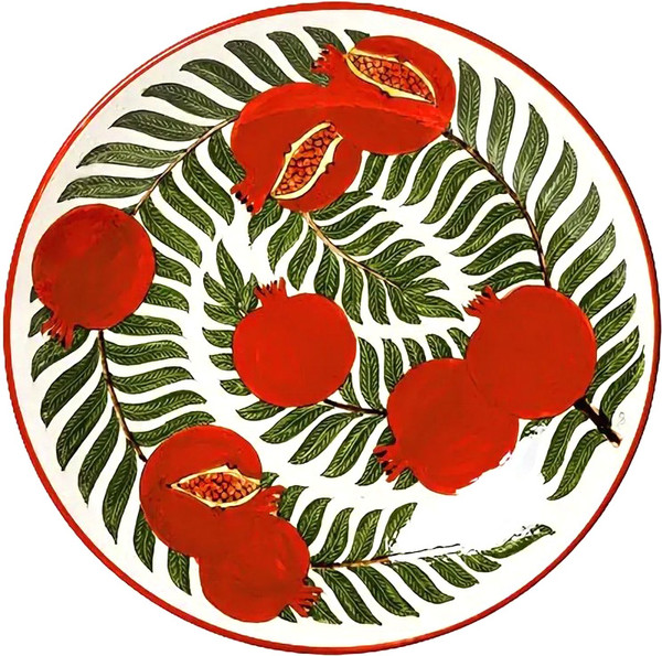 Изображение товара Ляган Шелковый путь Большой Гранат для плова (42см)