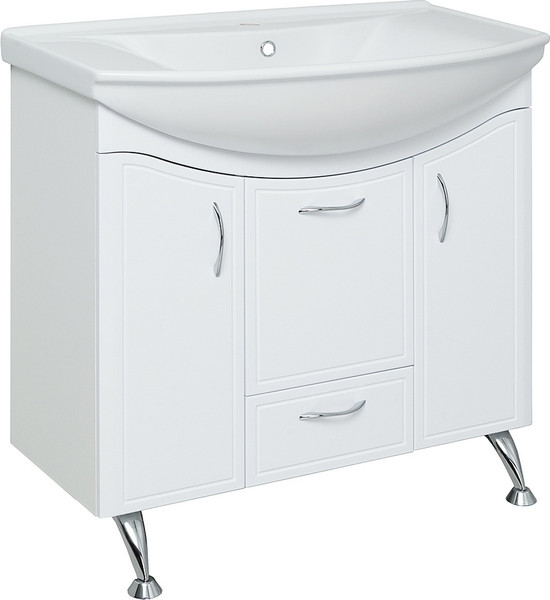 Изображение товара Тумба с умывальником Runo Севилья 85 + Стиль 85 (напольная)