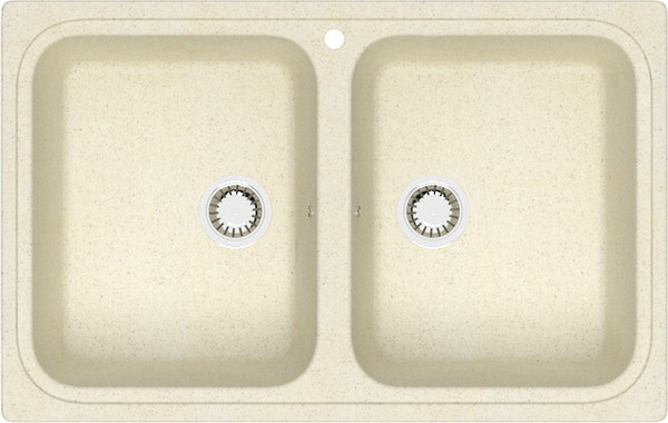 Изображение товара Мойка кухонная Marrbaxx 20/Q2 / F020Q002 (бежевый)