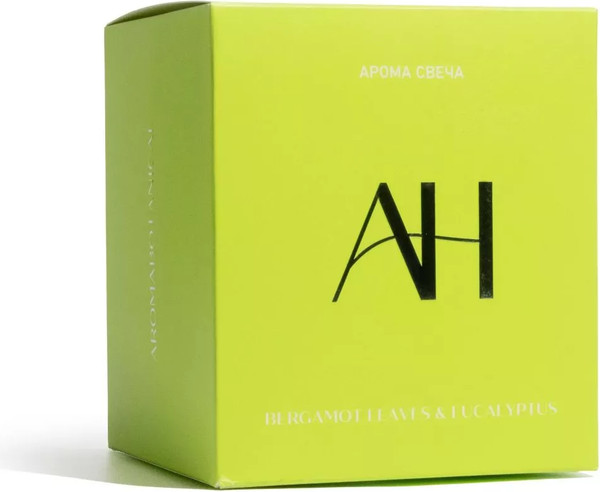 Изображение товара Свеча Arya Aromabotanical Bergamot Leaves&Eucalyptus / 8680943255754 (белый)