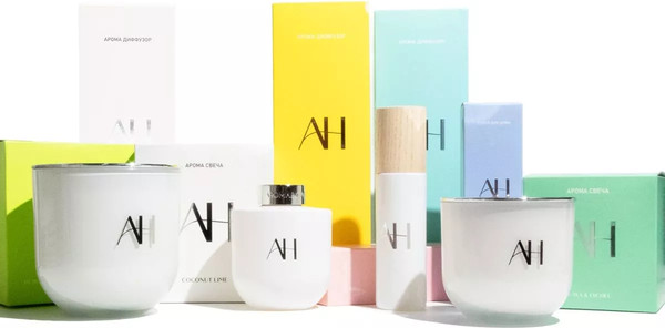 Изображение товара Свеча Arya Aromabotanical Bergamot Leaves&Eucalyptus / 8680943255754 (белый)