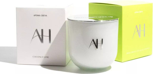 Изображение товара Свеча Arya Aromabotanical Bergamot Leaves&Eucalyptus / 8680943255754 (белый)