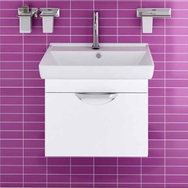 Изображение товара Тумба с умывальником Runo Ибица 50 + Мини 50 (подвесная)