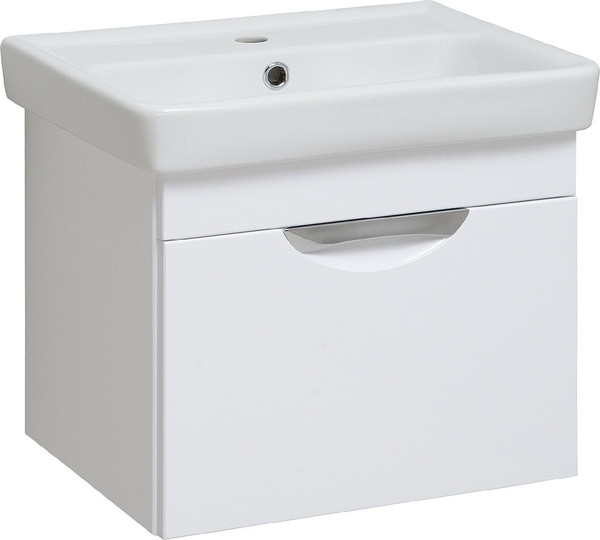 Изображение товара Тумба с умывальником Runo Ибица 50 + Мини 50 (подвесная)