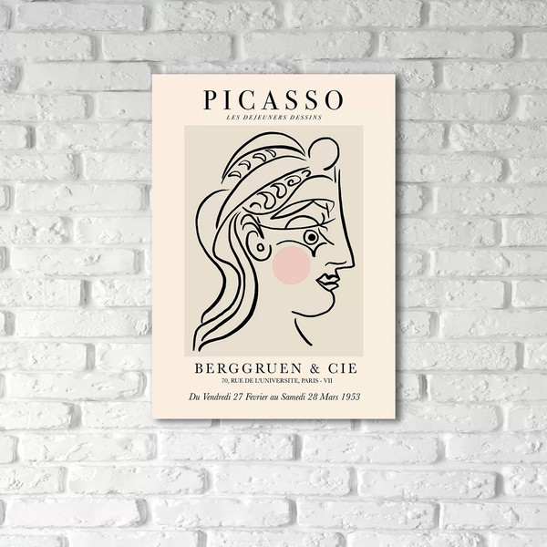 Изображение товара Картина Stamprint Девушка Пикассо / АТ055 (85х60см)