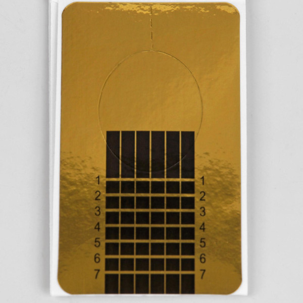 Изображение товара Формы для наращивания ногтей Queen Fair Нижние формы / 4439938 (100шт)