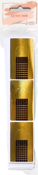 Изображение товара Формы для наращивания ногтей Queen Fair Нижние формы / 4439938 (100шт)