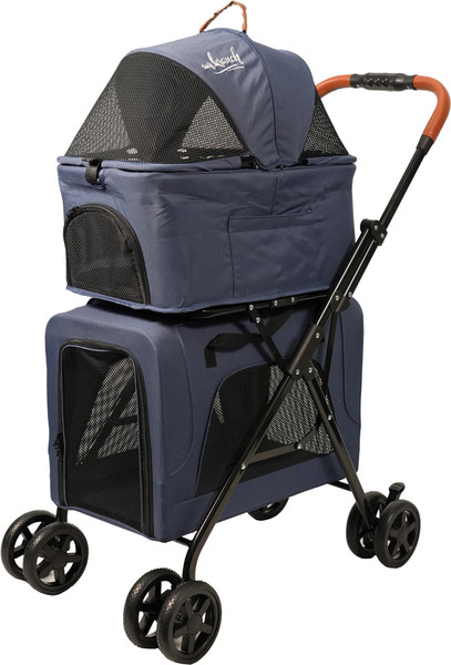 Изображение товара Тележка-переноска Mr. Kranch Двойная / MKR542755 (голубой)