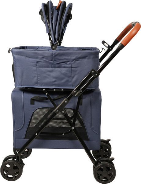 Изображение товара Тележка-переноска Mr. Kranch Двойная / MKR542755 (голубой)