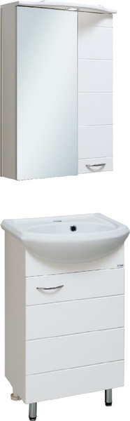 Изображение товара Тумба с умывальником Runo Кипарис 45 + Уют 45 (напольная)